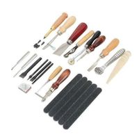 18pcs Leder Werkzeug Handgemacht Tool