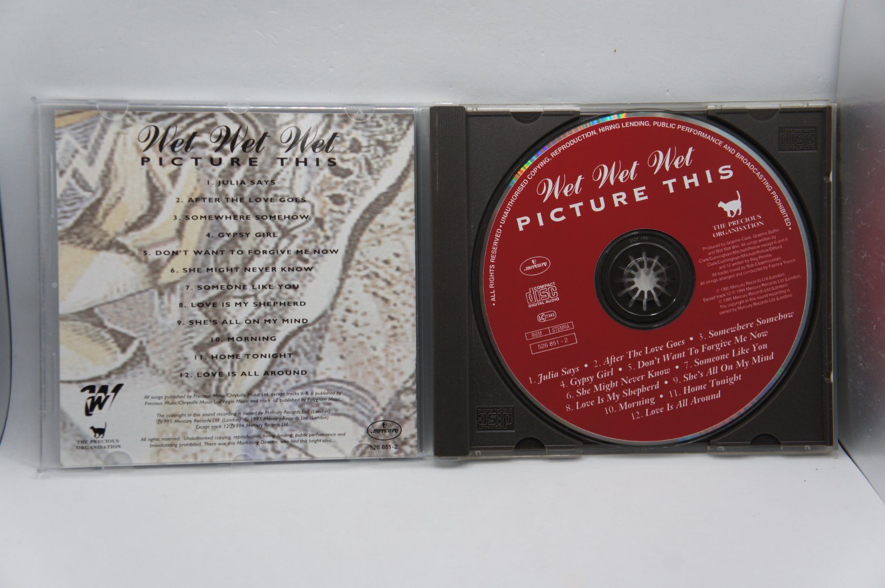 CD: CD Wet Wet Wet: Picture This – Usato da Ernetschwil venduto da luisvonerni 2