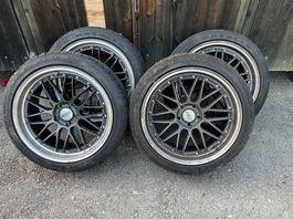 Roues avec jantes alu