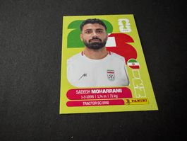 Panini Fifa Fussball WM 2026 Sticker Sadegh Moharrami IRN 9