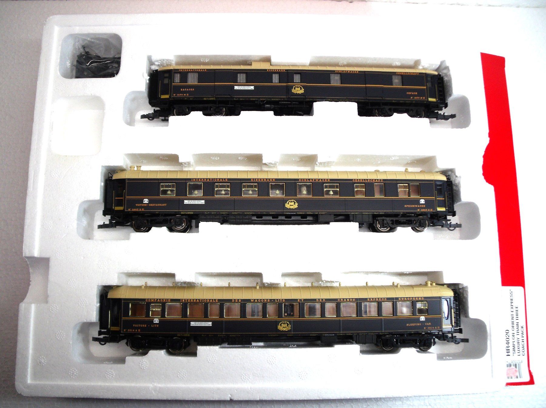 Rivarossi Modellini di ferrovie: RIVAROSSI SIMPLON-ORIENT-EXPRESS HR4020 – Usato da Neuenegg venduto da Holzli2