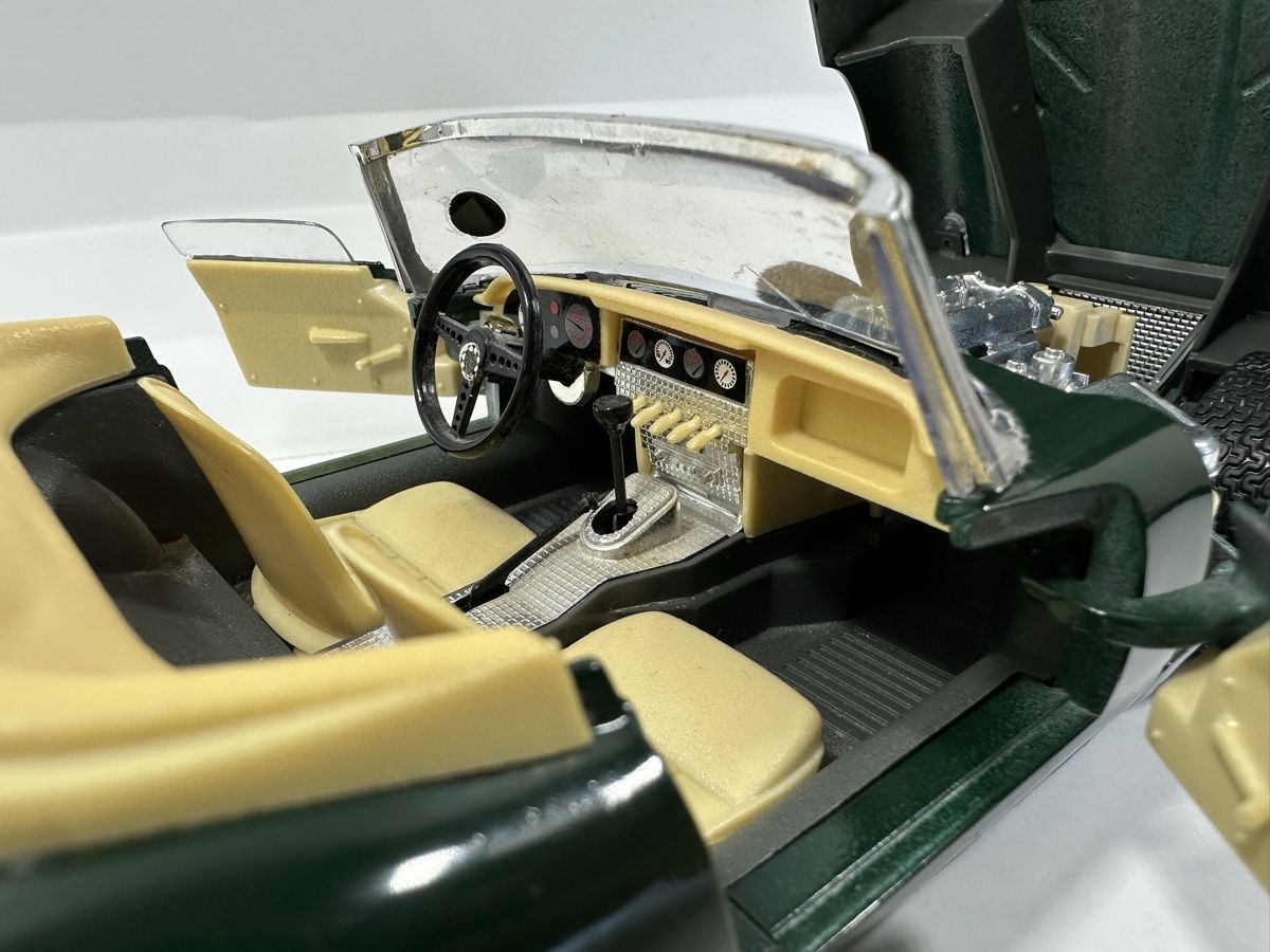 Bburago Modellini d'auto: 1961 Jaguar E Type Cabriolet 1:18, grün, BBURAGO  – Usato da Zofingen venduto da rf9_x2xt 6