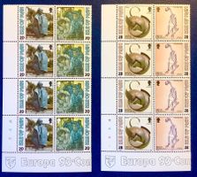 1993 Insel Man - GB - Europa Kunst  Viererblock ** 546-549