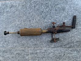 Altes Lötgerät Messing mit Patina, Modell Optimus Schweden