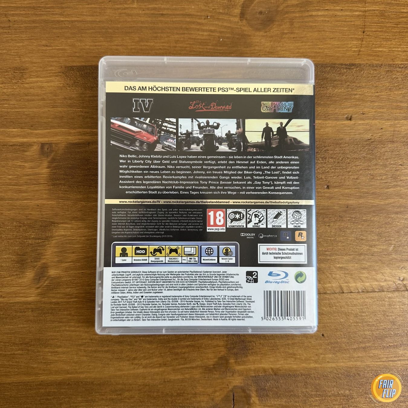 Giochi: PS3 GTA IV Complete Edition Liberty City – Usato da Luzern venduto da fairflip 2