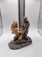 Figur: Halloween Skeleton and Girl