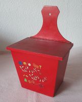 Aufbewahrungs-Holzbox mit Klappdeckel für "Krims Krams"