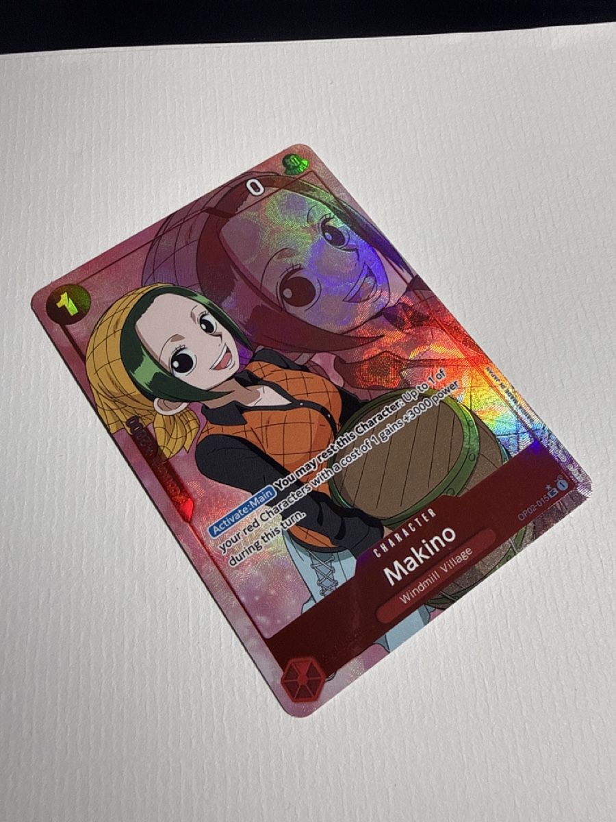 Bandai Carte collezionabili: Op02-015 Makino - TOP – Nuovo (secondo la descrizione) da Dübendorf venduto da godpack 1