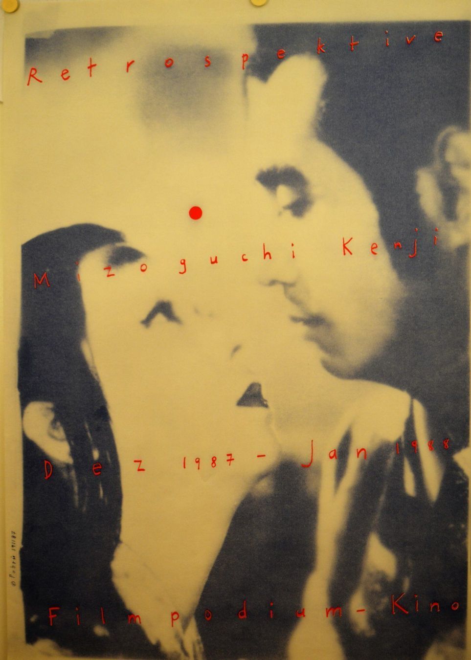 Foto & Immagini: Plakat Mizoguchi Kenji Studio 4, 1983 – Usato da Zürich venduto da Simmenf