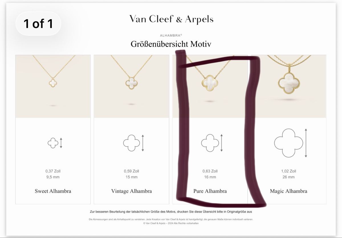 Ohrringe & -stecker: Van Cleef Pure Alhambra Ohrstecker Full Set – Gebraucht aus Bern von AndrewHM 6