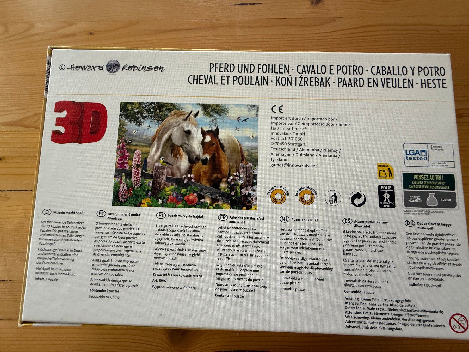 Puzzle: Puzzle 3 D 500 Teile – Usato da Kirchdorf AG venduto da coco123 1