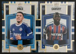 Topps Gold UCC 25/26 Future Stars Paez & Canvot. 