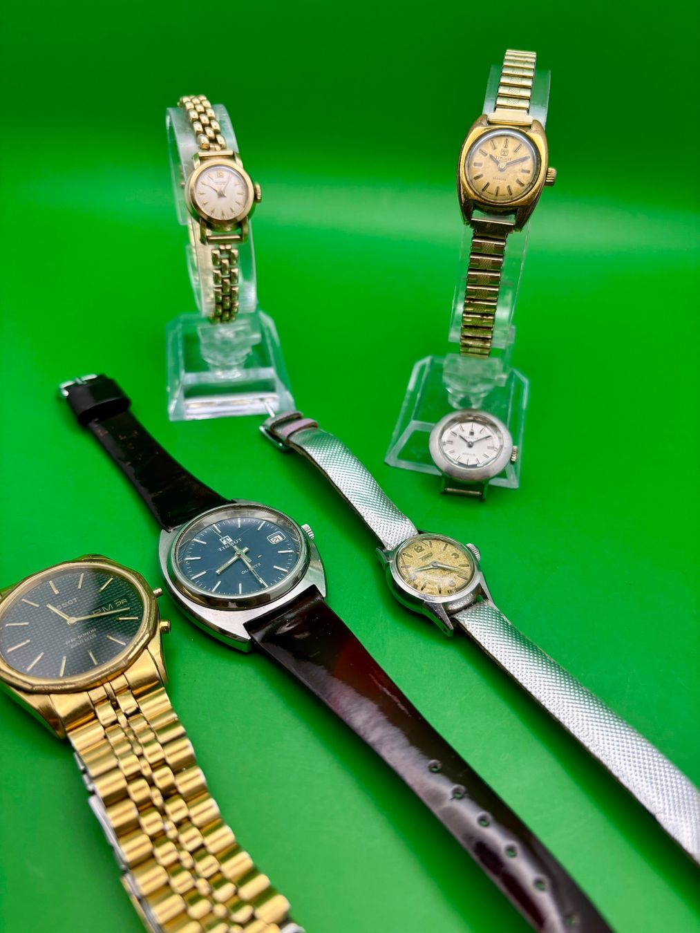 Uhren: 6 TISSOT UNKONTROLLIERT UND ALS Defekt – Defekt aus Rorschach von ZeitWerk.10 4