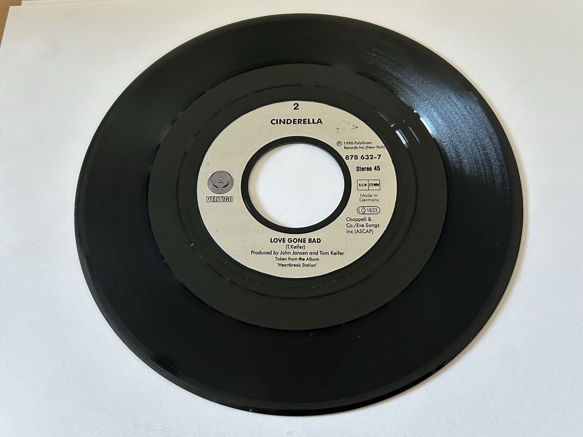 Vinyles: Cinderella. 1990. Shelter Me – D'occasion à Faulensee par Mizuno06 3