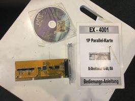 Parallel-Anschluss-Karte aus ISA-Zeiten (Jahr 2000)