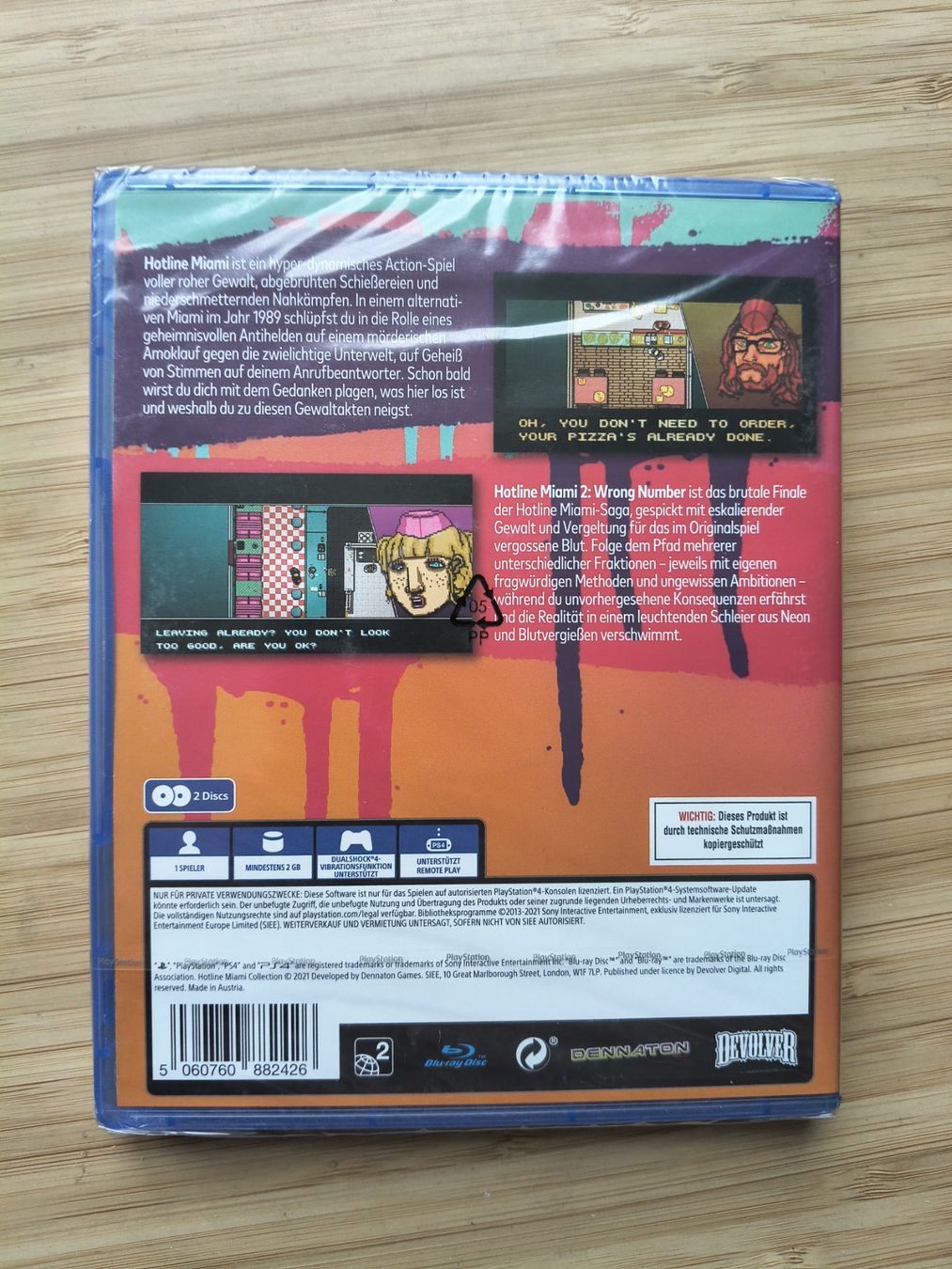 Spiele: Hotline Miami Collection Sealed (PS 4) – Neu und originalverpackt aus Riedholz von ste_96cd 1