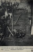 Frankreich, Zeppelin Angriff auf Paris, 1. Weltkrieg, RAR!