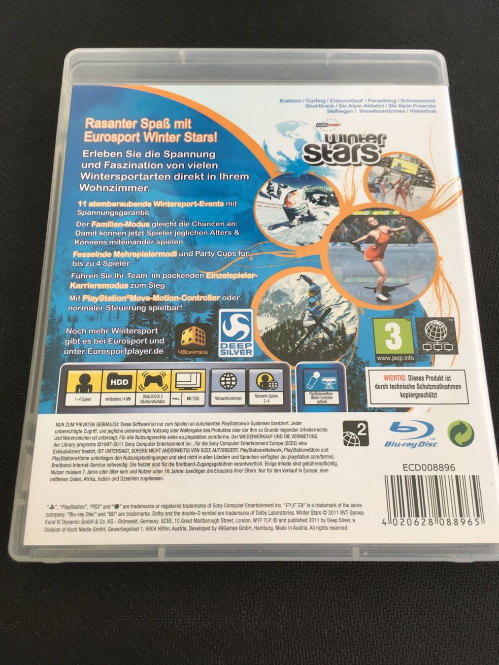 Sony Giochi: Winter Stars - Playstation 3 / PS3 – Usato da St.Gallen venduto da Punktchen01 1