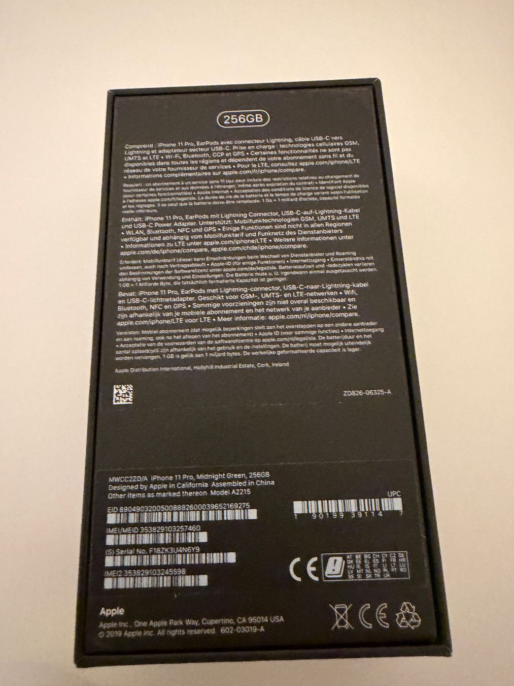Apple Telefoni cellulari / Smartphones: Iphone 11 Pro - 256 GB – Usato da muttenz venduto da space-frame 7