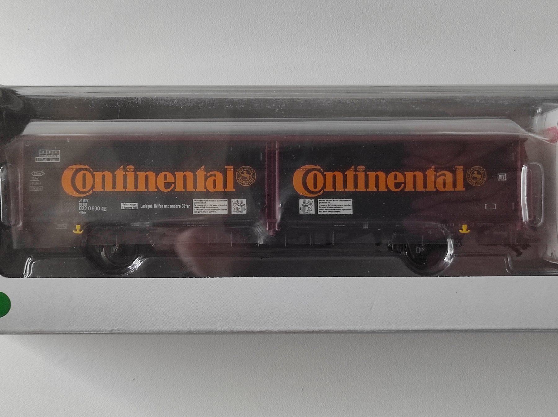 Trix Modelleisenbahnen: Schiebewandwagen "Continental"mit Stapler der DB von Trix H0 – Neu und originalverpackt aus La Chaux-de-Fonds von Kat2019 1