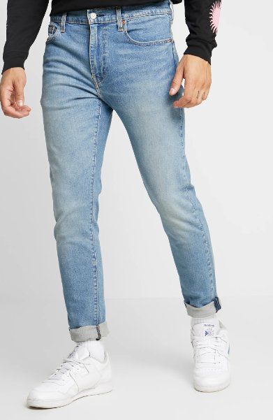 Jeans Levi's 512 Taille 40 Femme - Coupe Wide-Leg - Bleu Dénim - Coton - Occasion Très Bon État