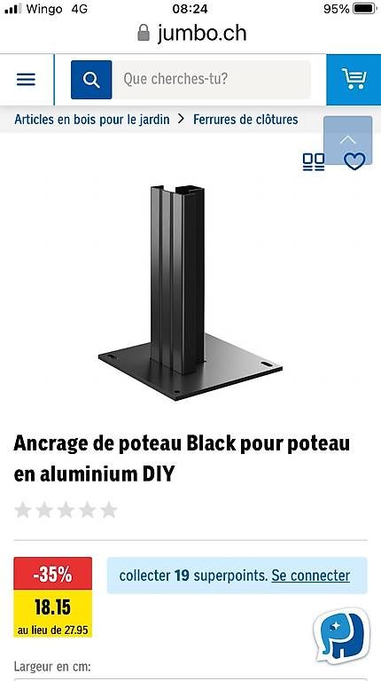 Fendivista: Kit de 12 barrières brise-vue  – Usato da Chénens venduto da Touta1franc 2