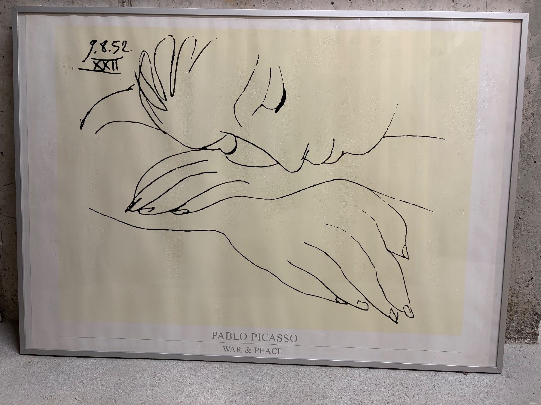 Foto & Immagini: Gerahmtes Plakat "War and Peace" von Picasso – Usato da Zürich venduto da bia_8hxd