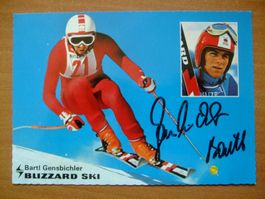 BARTL GENSBICHLER (AUT) SKISTAR AUTOGRAMMKARTE