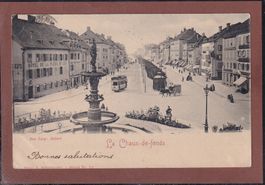 Tram - La Chaux de Fonds - 1901