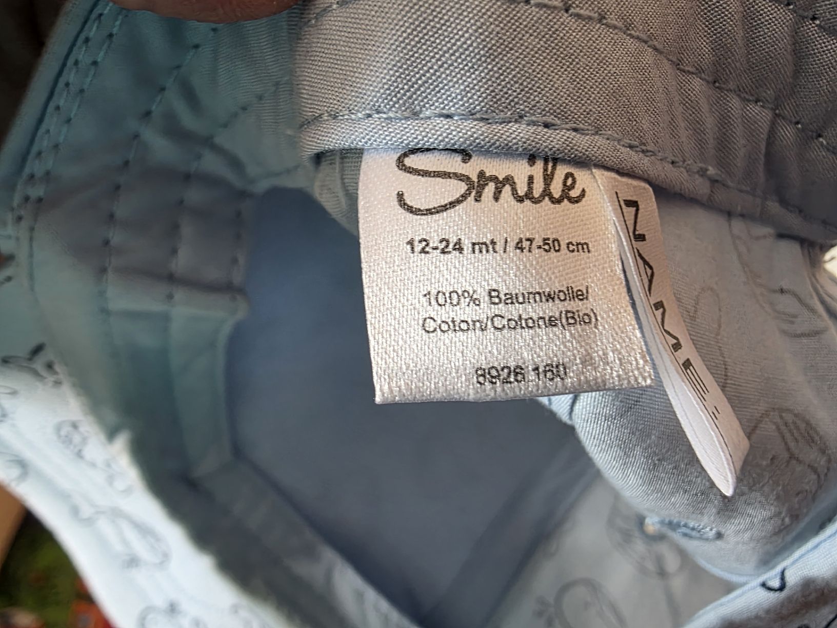 Migros Berretti & Sciarpe: Kappe Grösse 47-50 cm mit Walmotiv  – Nuovo (secondo la descrizione) da Gais venduto da ste_y6ps 1