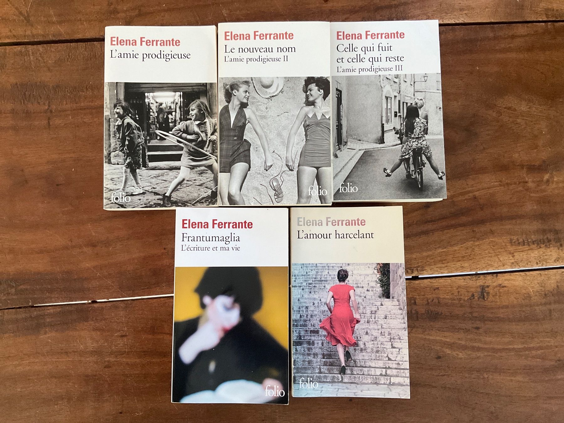 Libri: Elena Ferrante - Cycle L'amie prodigieuse - 5 romans! – Usato da Avenches venduto da Lactobacille