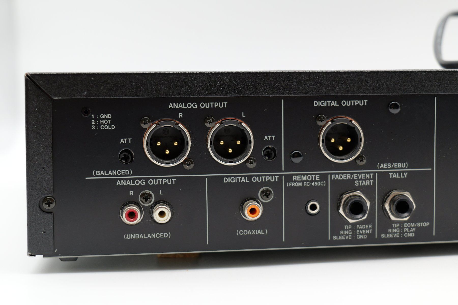 Tascam Sistemi audio & multimediali: Tascam CD-450 Advanced Single Tray CD Player lettore CD – Usato da Carona venduto da gamuffo