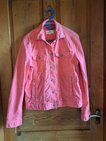 Tom Tailor Jeansjacke Grösse L, lachs rosa, wie NEU
