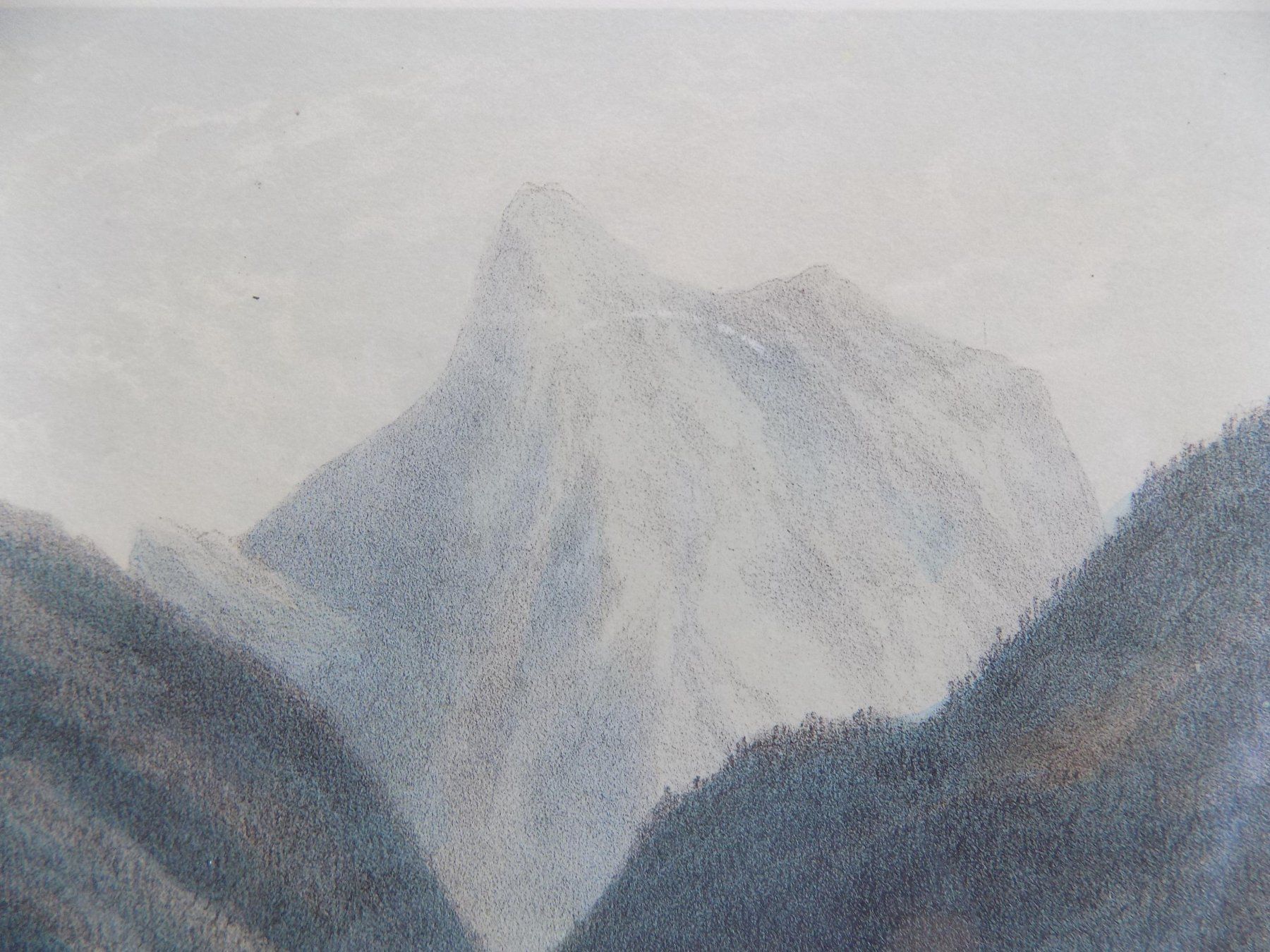 Incisioni: Vue de la Gemmi Kandersteg – Usato da Risch venduto da Rischli15 7