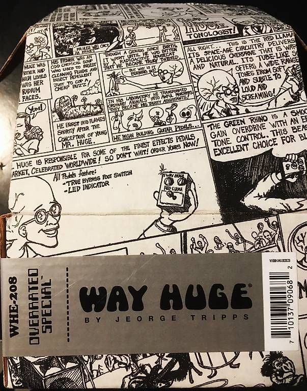 Strumenti musicali: Way Huge WHE208 Overrated Special Overdrive 2016 - Silver – Nuovo e nell'imballaggio originale da Neuchâtel venduto da Music_Avenue 4