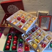 Weihnachtskugeln alt Konvolut