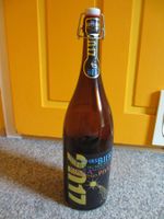 Bierflasche leer mit Bügel -  3 Liter