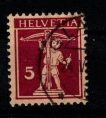 Tutti i francobolli: 1928/28 - Tellbrustbild – Usato da Schaffhausen venduto da poststamp
