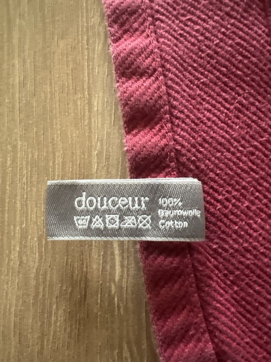 Weseta Teli da bagno: 3 Douceur Handtuch Baumwolle rot – Usato da Schlieren venduto da tolga212 1