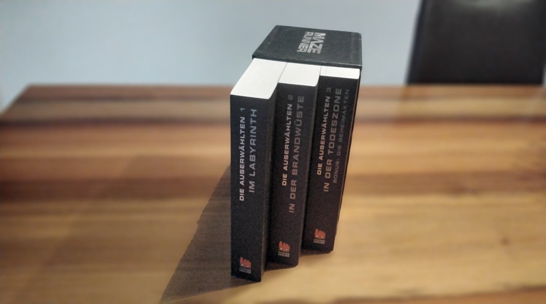 Libri: MAZE RUNNER TRILOGIE / DIE AUSERWÄHLTEN – Usato da Steinhausen venduto da pinu09 1