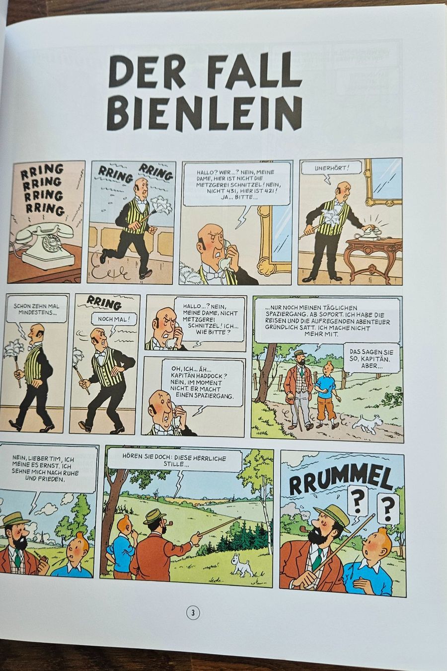 Fumetti: Tim und Struppi: Der Fall Bienlein – Nuovo (secondo la descrizione) da Pfäffikon ZH venduto da sus_x8jh 2