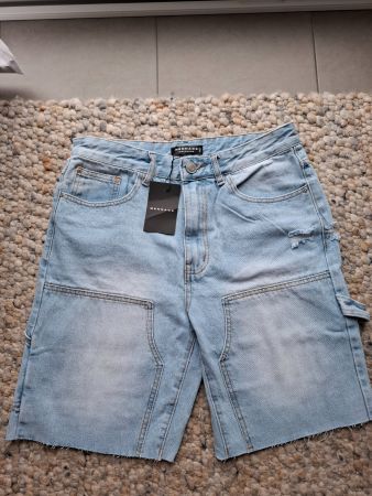 Mennace Denim Shorts Blau Grösse 32 Neu!!