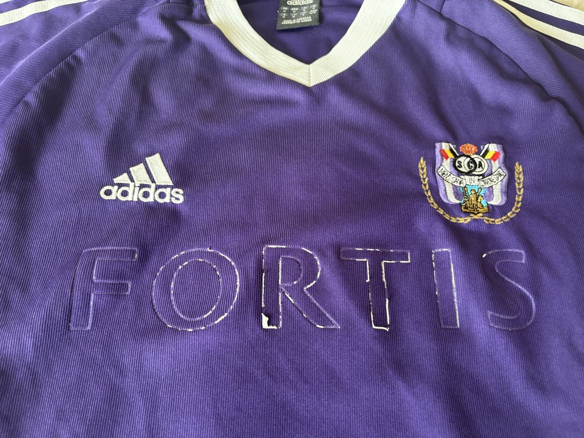 Adidas Canottiere & Pantaloni: Anderlecht n6 maillot – Usato da Le Grand-Saconnex venduto da focamix 3