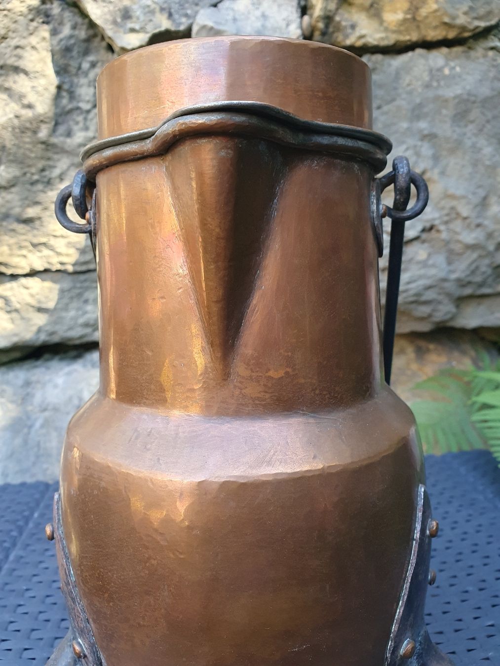 Bollitori: Coquemar cuivre et fer forgé état correct – Usato da Biel/Bienne venduto da jms_t662 6