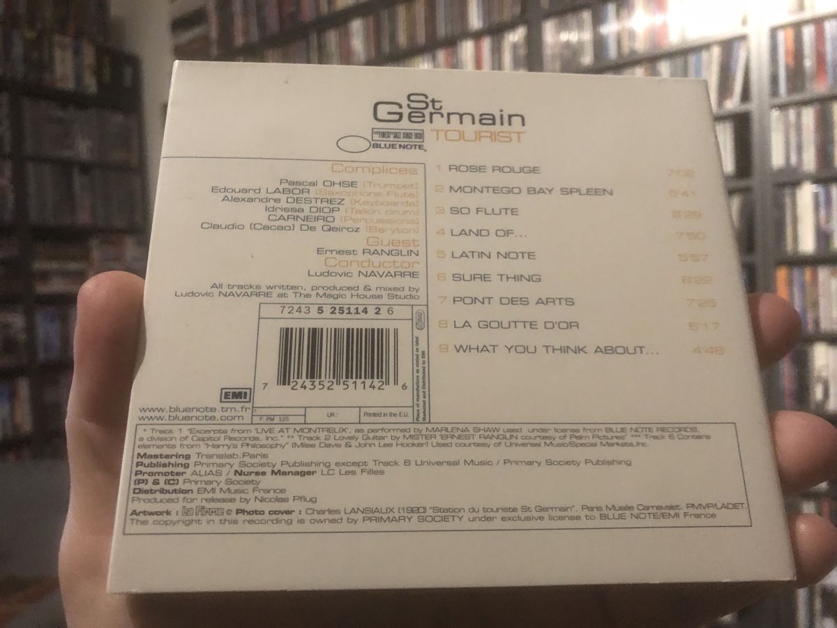 CD: St Germain - Tourist - cd – Nuovo (secondo la descrizione) da Lausanne venduto da fransadpop 1