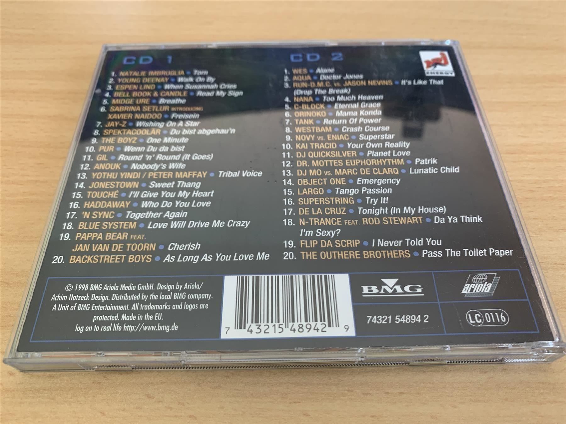 CD: Just The Best Vol. 1/98 - 2 CD – Usato da Rikon im Tösstal venduto da Alpenmutz 1