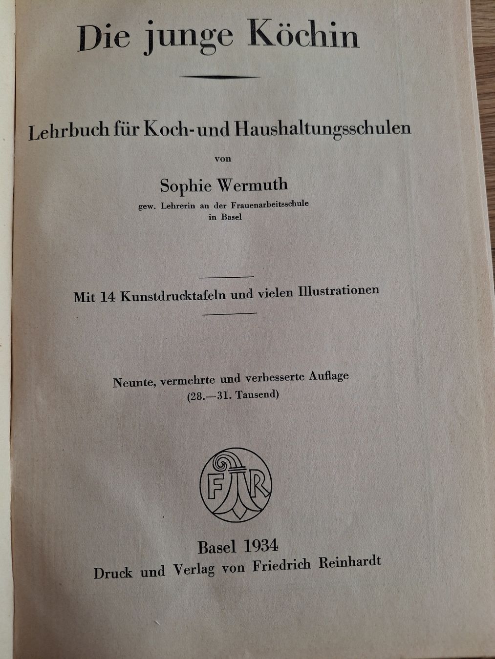 Libri: Antikes Kochbuch "Die junge Köchin" – Usato da Thierachern venduto da Wemala 1