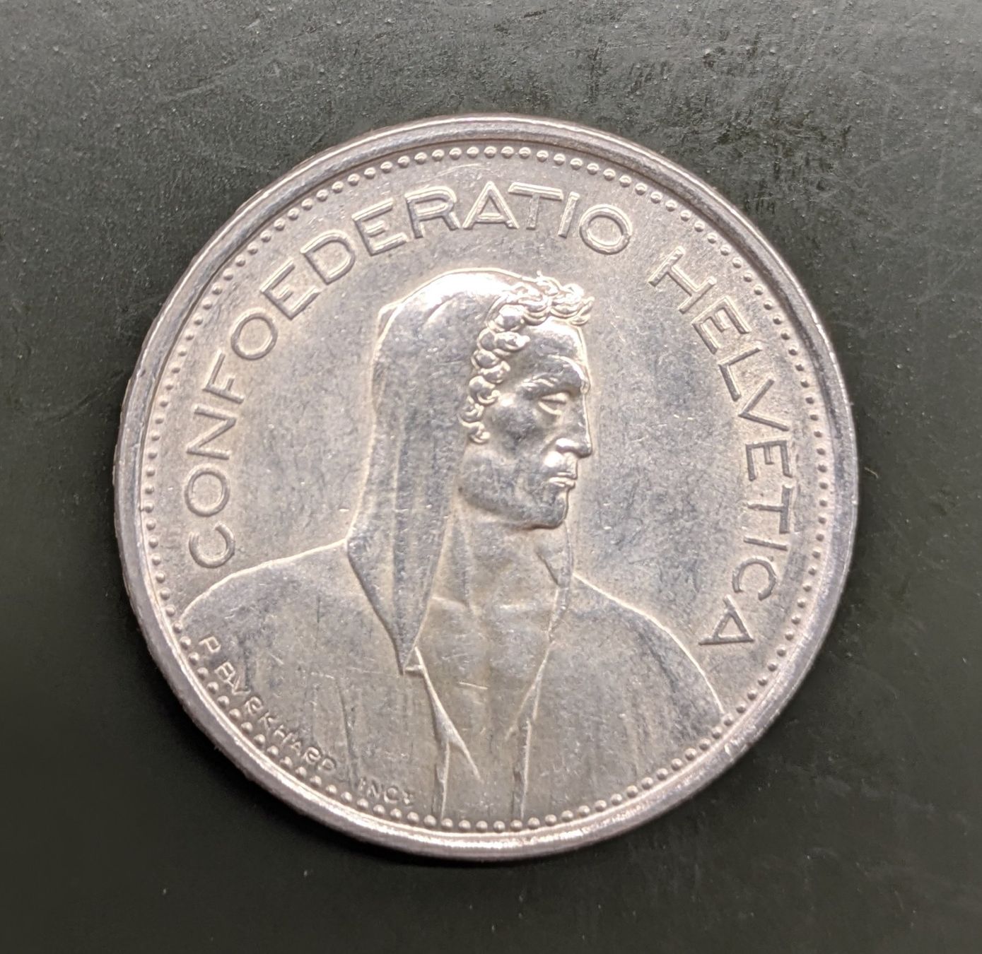 Tutti le monete: 5 Fr. Münze CH 1966 Silber – Usato da Zetzwil venduto da Stritzi 1