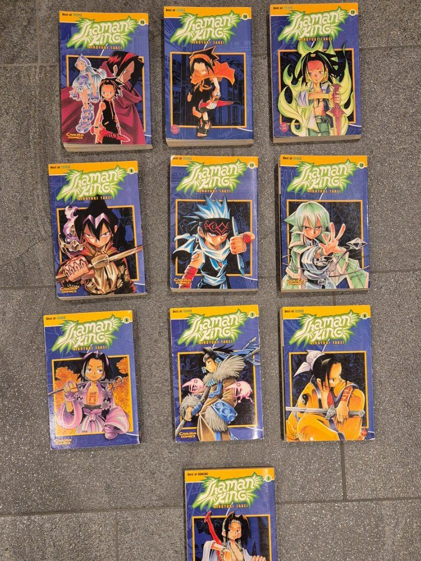 Fumetti: 10x Shaman King Manga, Carlsen Comics – Usato da Grüningen venduto da jadranko 1