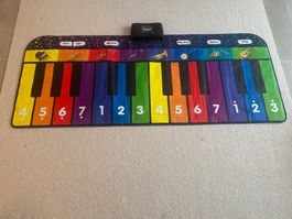 Piano Fussmatte mit 10 Beispiel-Lieder